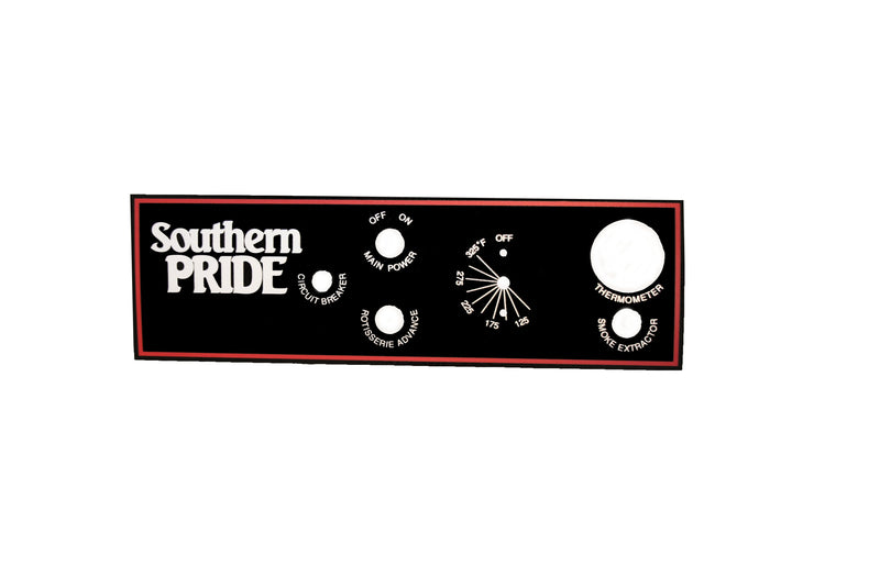 415020 Mechanical Thermostat Mylar Overlay