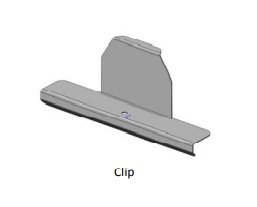 973001 SPK - 280 SPK - 500 SP - 700 SPX - 300 12" Rack Clip - Southern Pride of Texas | Smokers & Smoker Parts