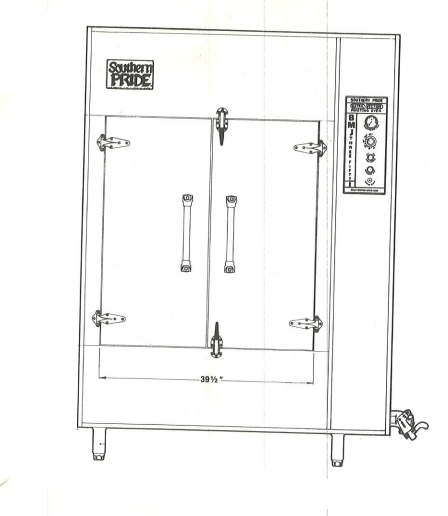 Southern Pride BMJ-350-I Gas Rotisserie Smoker