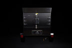 Southern Pride SPK-500 Mobile trailer-mounted gas rotisserie smoker, front three-quarter view