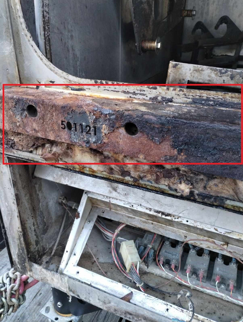 131004 SPK-500 Bottom Inner Door Frame