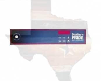 415028 SPX-300 Digital Thermostat Control Mylar Overlay - Southern Pride of Texas®