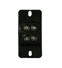 424004 Pride White/Black Terminal Block
