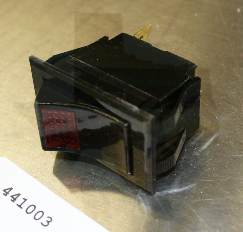 441003 Interruptor de alimentación principal rojo (tipo basculante)