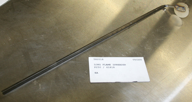 582018 Deflector de esparcidor de llama larga