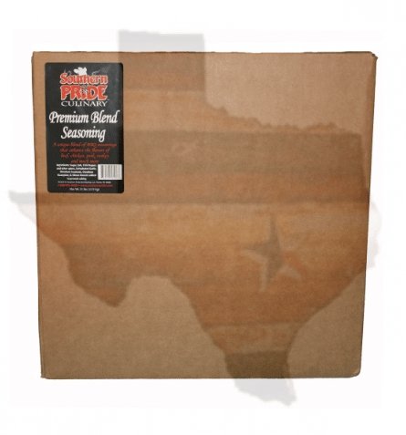 910017 Premium Blend Seasoning 35lb Case - Southern Pride of Texas®